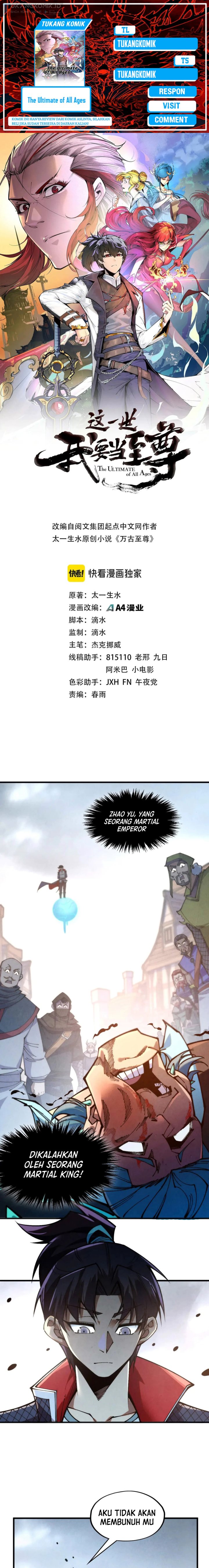 The Ultimate of All Ages (The Ancient Sovereign of Eternity) - Chapter 306 1