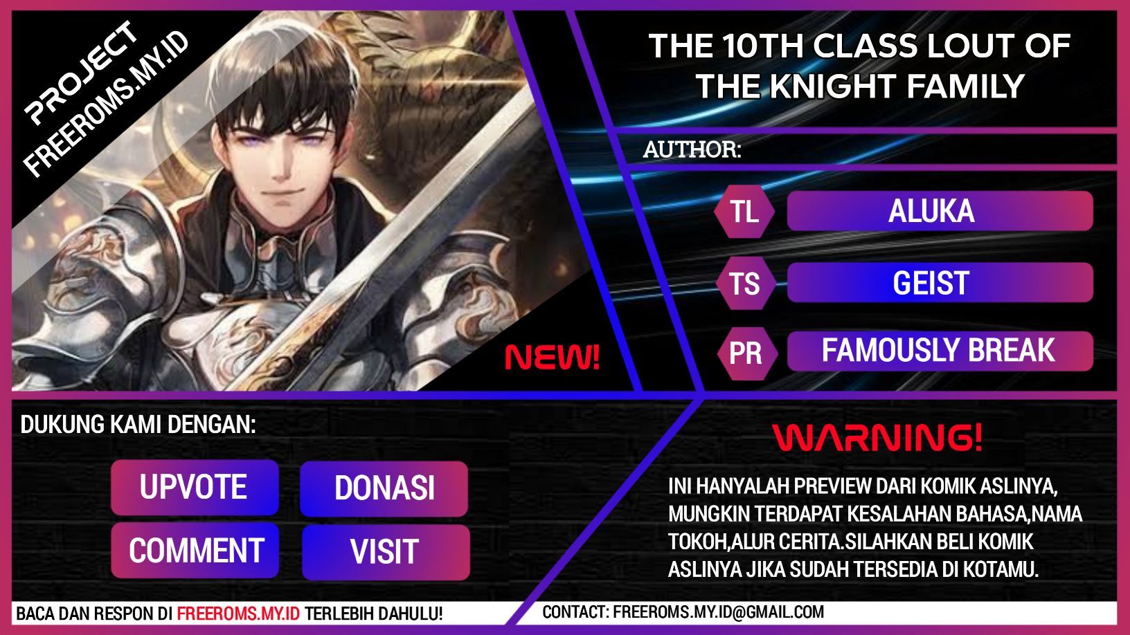 The 10th Class Lout of the Knight Family - Chapter 05 1 The 10th Class Lout of the Knight Family - Chapter 05 1