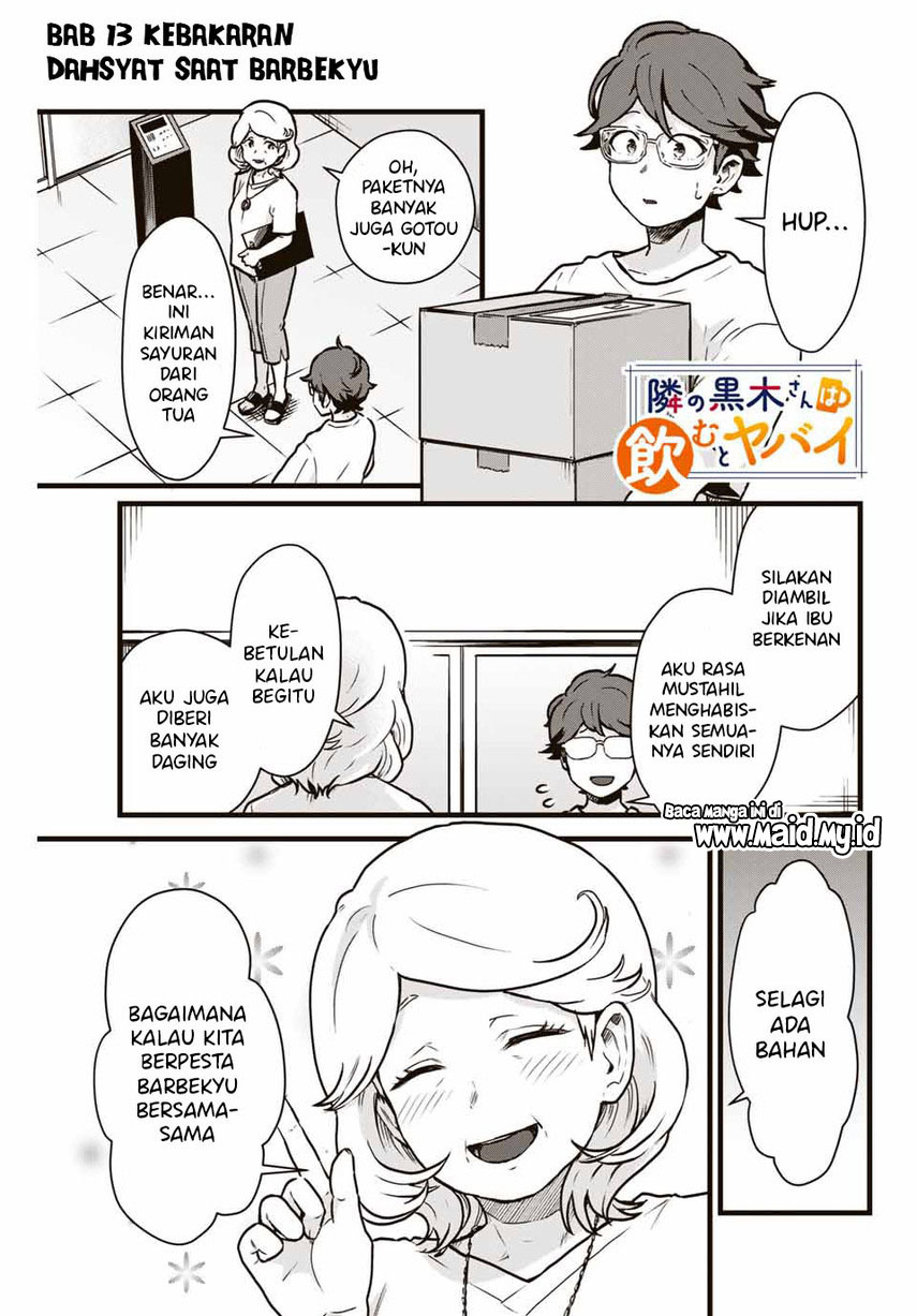 Tonari no Kuroki-san wa Nomu to Yabai - Chapter 13 3