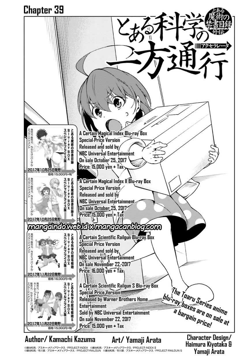 To Aru Kagaku no Accelerator - Chapter 39 1
