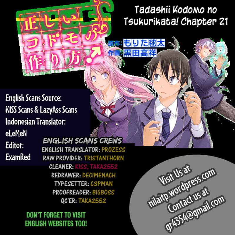 Tadashii Kodomo no Tsukurikata! - Chapter 21 2