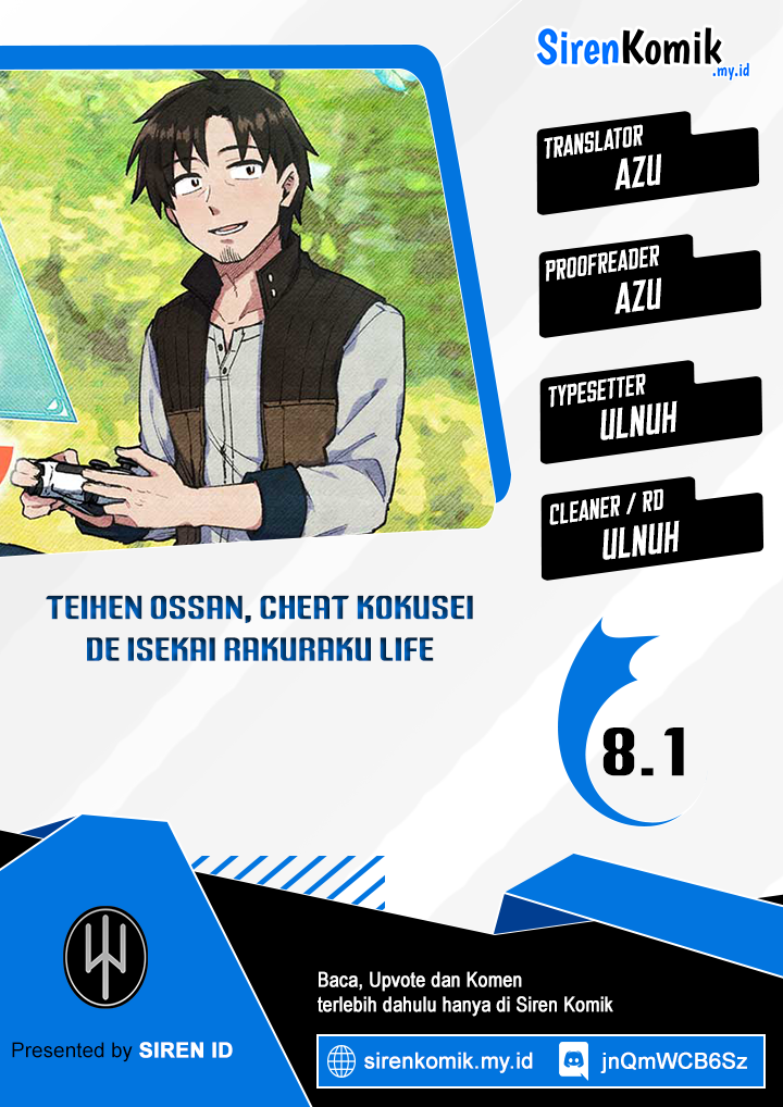 Teihen Ossan, Cheat Kokusei de Isekai Rakuraku Life - Chapter 08.1 1 Teihen Ossan, Cheat Kokusei de Isekai Rakuraku Life - Chapter 08.1 1