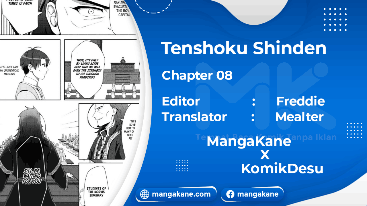 Tenshoku no Shinden wo Hirakimashita - Chapter 08 1