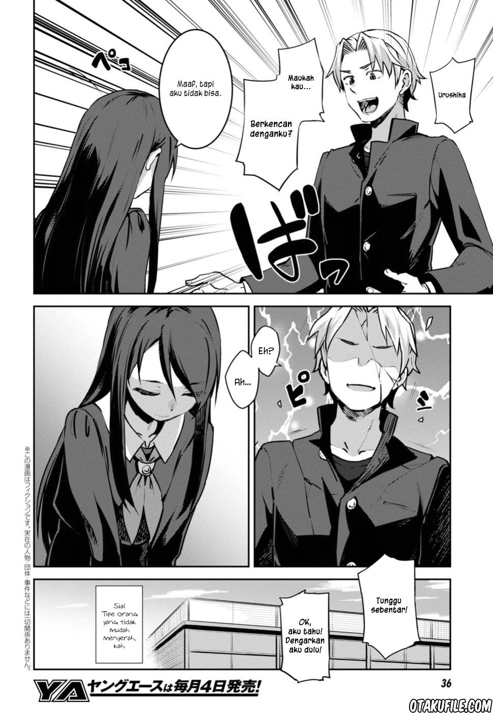 Urushiha Sarara wa Koi nado Shinai! - Chapter 01 4 Urushiha Sarara wa Koi nado Shinai! - Chapter 01 4